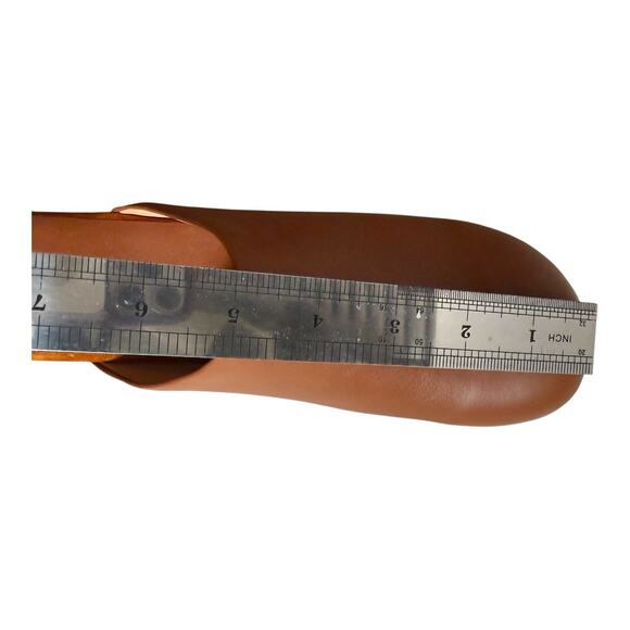 Rachel Comey Blaring Clog Size 8 (fits 7.5) Brown Nappa Leather Wood Mule - Picture 14 of 16